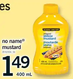 Fortinos NO NAME MUSTARD, 400 ML offer