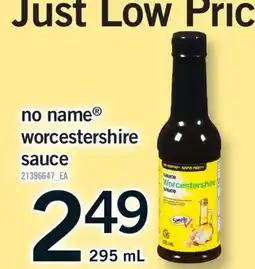 Fortinos NO NAME WORCESTERSHIRE SAUCE, 295 ML offer