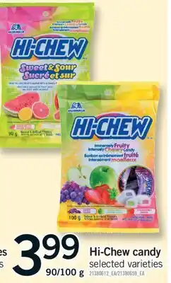 Fortinos HI-CHEW CANDY, 90/100 G offer