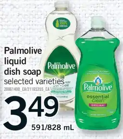 Fortinos PALMOLIVE LIQUID DISH SOAP, 591/828 ml offer