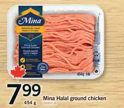 Fortinos MINA HALAL GROUND CHICKEN, 454 G offer