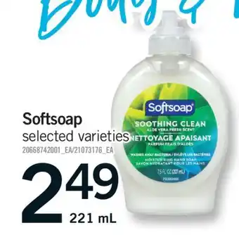 Fortinos SOFTSOAP, 221 mL offer