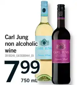 Fortinos CARL JUNG NON ALCOHOLIC WINE, 750 ML offer