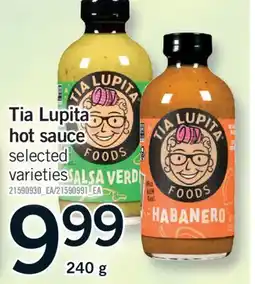Fortinos TIA LUPITA HOT SAUCE, 240 g offer