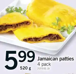 Fortinos JAMAICAN PATTIES, 520 G offer