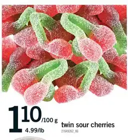 Fortinos TWIN SOUR CHERRIES offer