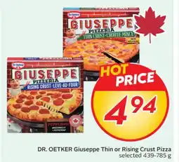 Sobeys Giuseppe Thin or Rising Crust Pizza offer