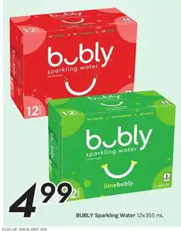 Sobeys Sparkling Water offer