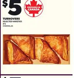 Loblaws TURNOVERS, 4'S offer
