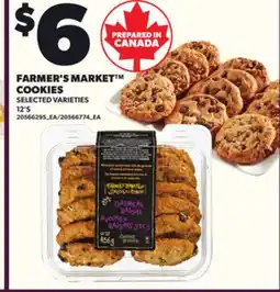 Loblaws FARMER'S MARKET COOKIES, 12'S offer