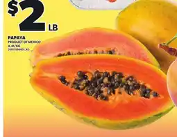 Loblaws PAPAYA offer