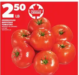 Loblaws GREENHOUSE BEEFSTEAK TOMATOES offer