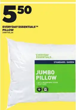 Loblaws EVERYDAY ESSENTIALS PILLOW offer