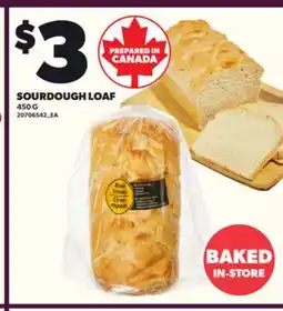 Loblaws SOURDOUGH LOAF, 450 G offer