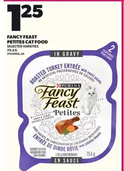 Loblaws FANCY FEAST PETITES CAT FOOD, 79.4 G offer