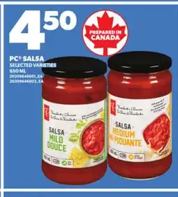 Loblaws PC SALSA, 650 ML offer