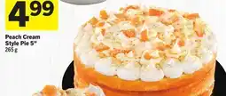 Foodland Peach Cream Style Pie offer