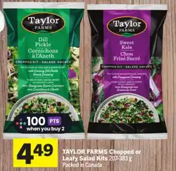 Foodland TAYLOR FARMS Chopped or Leafy Salad Kits offer