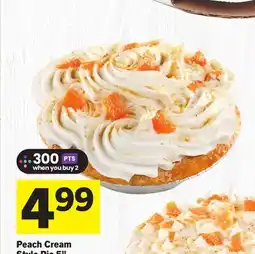 Foodland Peach Cream offer