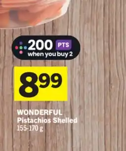 Foodland WONDERFUL Pistachios offer