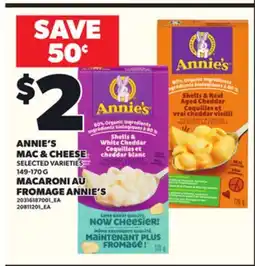 Independent Grocer ANNIE'S MAC & CHEESE, 149–170 G offer