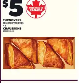 Independent Grocer TURNOVERS, 4'S offer
