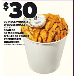 Independent Grocer 30 PIECE WINGS & WEDGES BUCKET, 1.2-2 KG offer