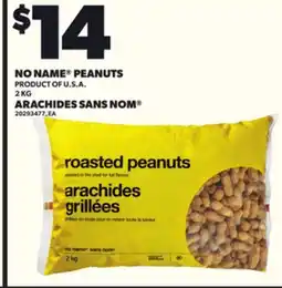 Independent Grocer NO NAME PEANUTS, 2 KG offer