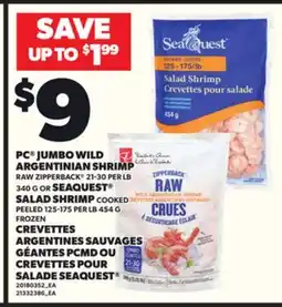 Independent Grocer PC JUMBO WILD ARGENTINIAN SHRIMP offer