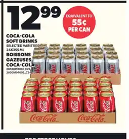 Independent Grocer COCA-COLA SOFT DRINKS, 24X355 ML offer