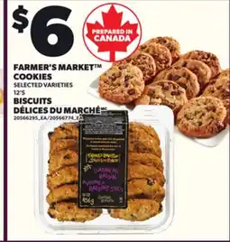 Independent Grocer FARMER'S MARKET COOKIES, 12'S offer