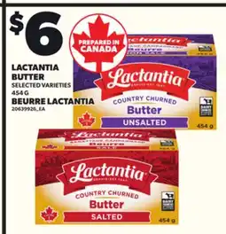 Independent Grocer LACTANTIA BUTTER, 454 G offer