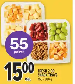 Metro FRESH 2 GO SNACK TRAYS offer