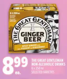 Metro THE GREAT GENTLEMAN NON-ALCOHOLIC DRINKS offer