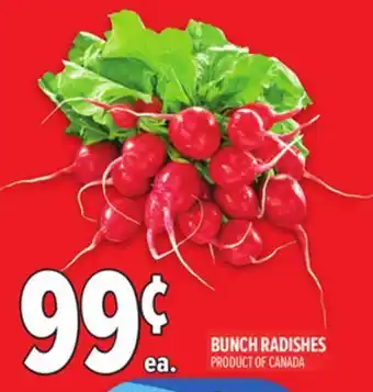Metro BUNCH RADISHES offer