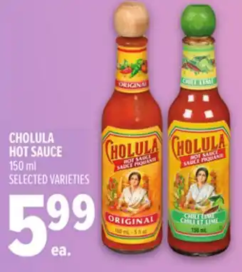Metro CHOLULA HOT SAUCE offer