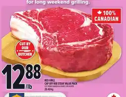 Metro RED GRILL CAP OFF RIB STEAK VALUE PACK offer