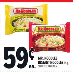 Metro MR. NOODLES INSTANT NOODLES offer
