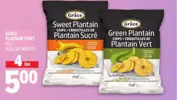 Metro GRACE PLANTAIN CHIPS offer