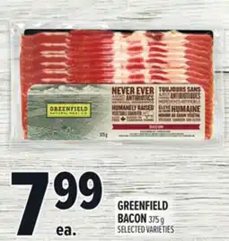 Metro GREENFIELD BACON offer