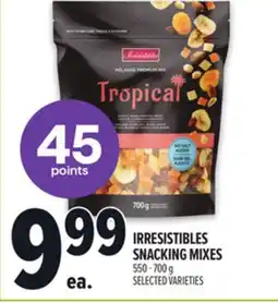 Metro IRRESISTIBLES SNACKING MIXES offer