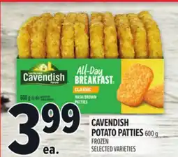 Metro CAVENDISH POTATO PATTIES offer