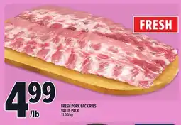 Metro FRESH PORK BACK RIBS VALUE PACK offer