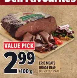 Metro ERIE MEATS ROAST BEEF offer