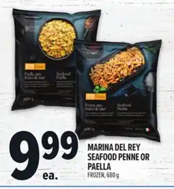 Metro MARINA DEL REY SEAFOOD PENNE OR PAELLA offer