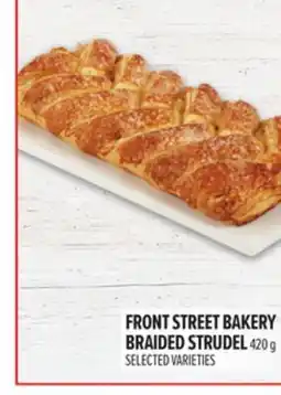 Metro FRONT STREET BAKERY BRAIDED STRUDEL offer