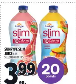 Metro SUNRYPE SLIM JUICE offer