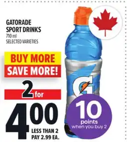 Metro GATORADE SPORT DRINKS offer