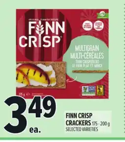 Metro FINN CRISP CRACKERS offer