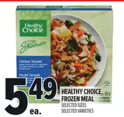 Metro HEALTHY CHOICE FROZEN MEAL offer